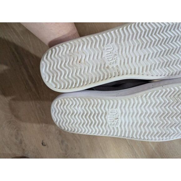 Men's Hey Dude Cody Sport Mesh Charcoal Gray Slip On Tennis Shoes Sneakers Sz 14 - Picture 6 of 16